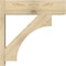 Ekena Millwork Westlake Block Rough Sawn Outlooker, Douglas Fir, 8"W x 28"D x 28"H OUT08X28X28WTL05RDF - alternate 3